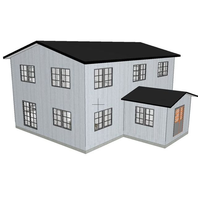 3D modell - Villa i Saltsjö-Boo